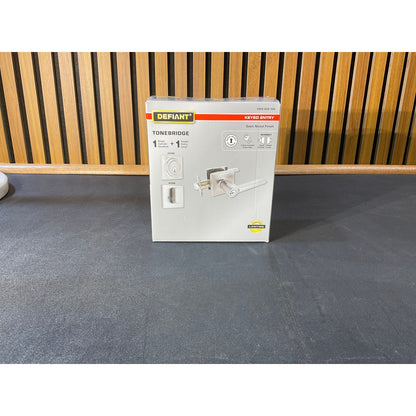 Defiant Tonebridge Entry Lever Deadbolt Combo Satin Nickel