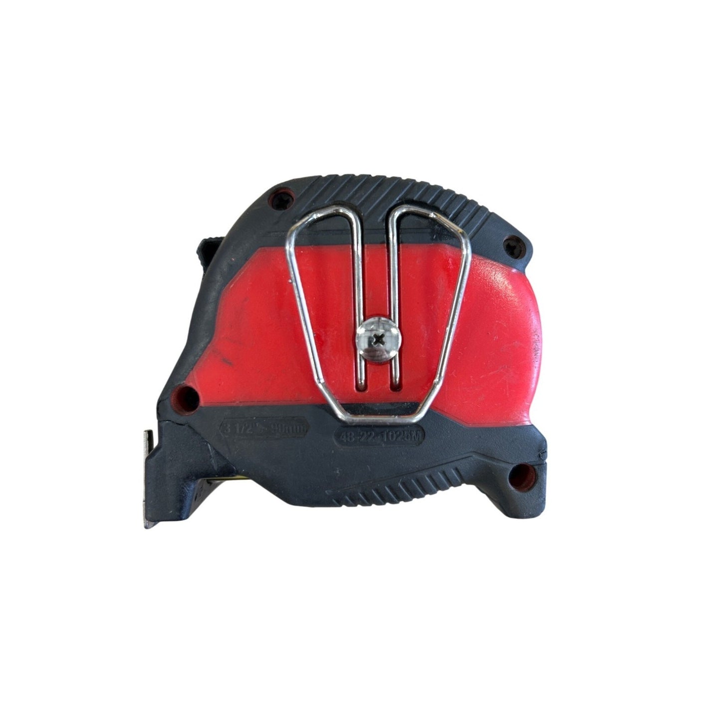 Milwaukee Magnetic 25FT Tape Measure Black/Red Durable Housing