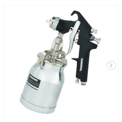 Husky Siphon Feed Spray Gun 1000cc Stainless Needles Trigger