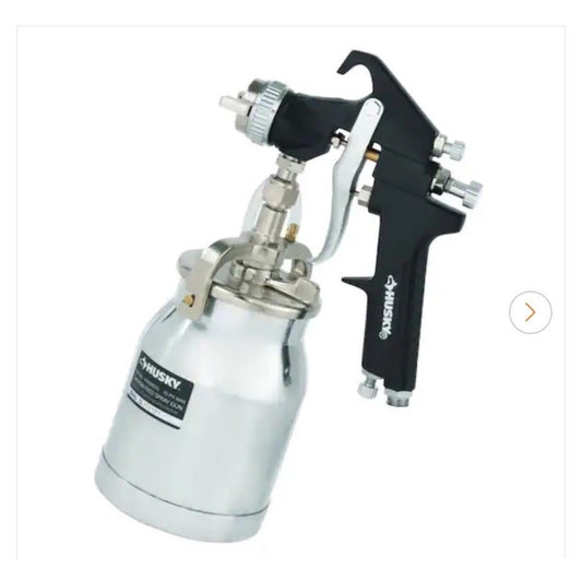 Husky Siphon Feed Spray Gun 1000cc Stainless Needles Trigger