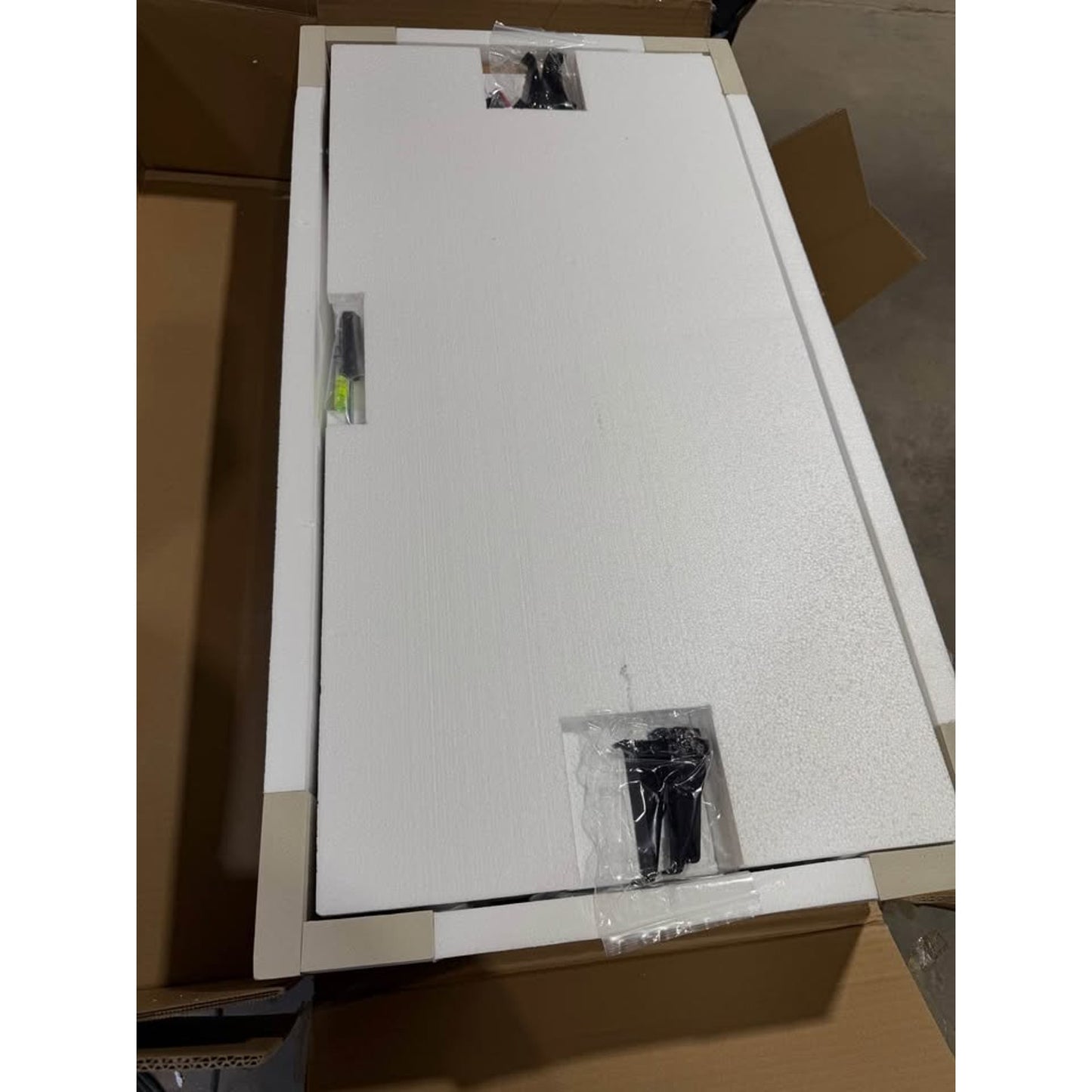 Black Rectangular Beveled Frameless Metal Black Surface Mount/Recessed Medicine Cabine