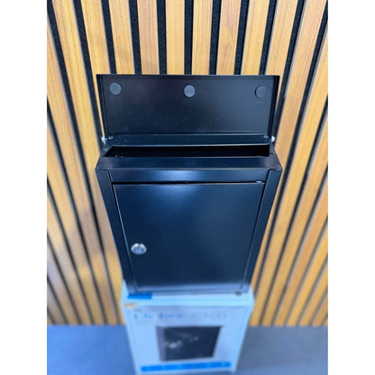 Architectural Mailboxes
Chelsea Black, Small, Steel, Locking, Wall Mount Mailbox