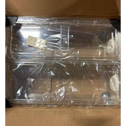Clear Acrylic Food Storage fridge drawers 2 pack