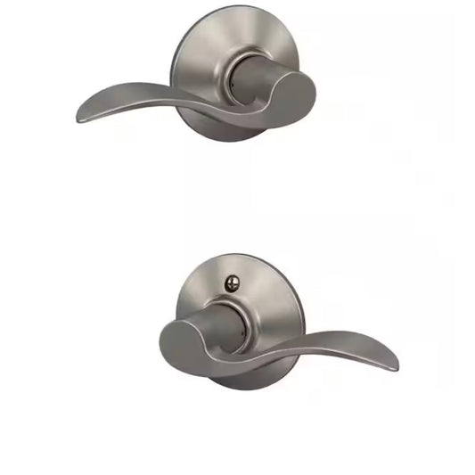 Schlage Accent Passage Door Handle Satin Nickel New