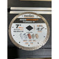 RIDGID TURBO-V 7 In. Turbo Rim Diamond Blade for Masonry High Efficiency Cutting