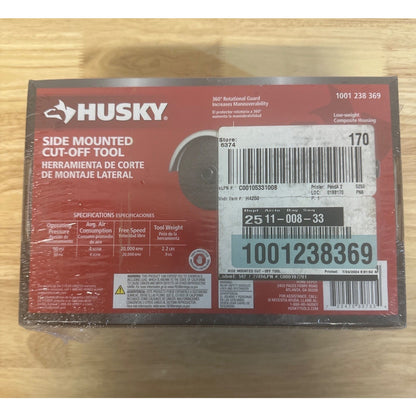 Husky Side Mounted Cut-Off Tool 360° Guard Lightweight 90 PSI