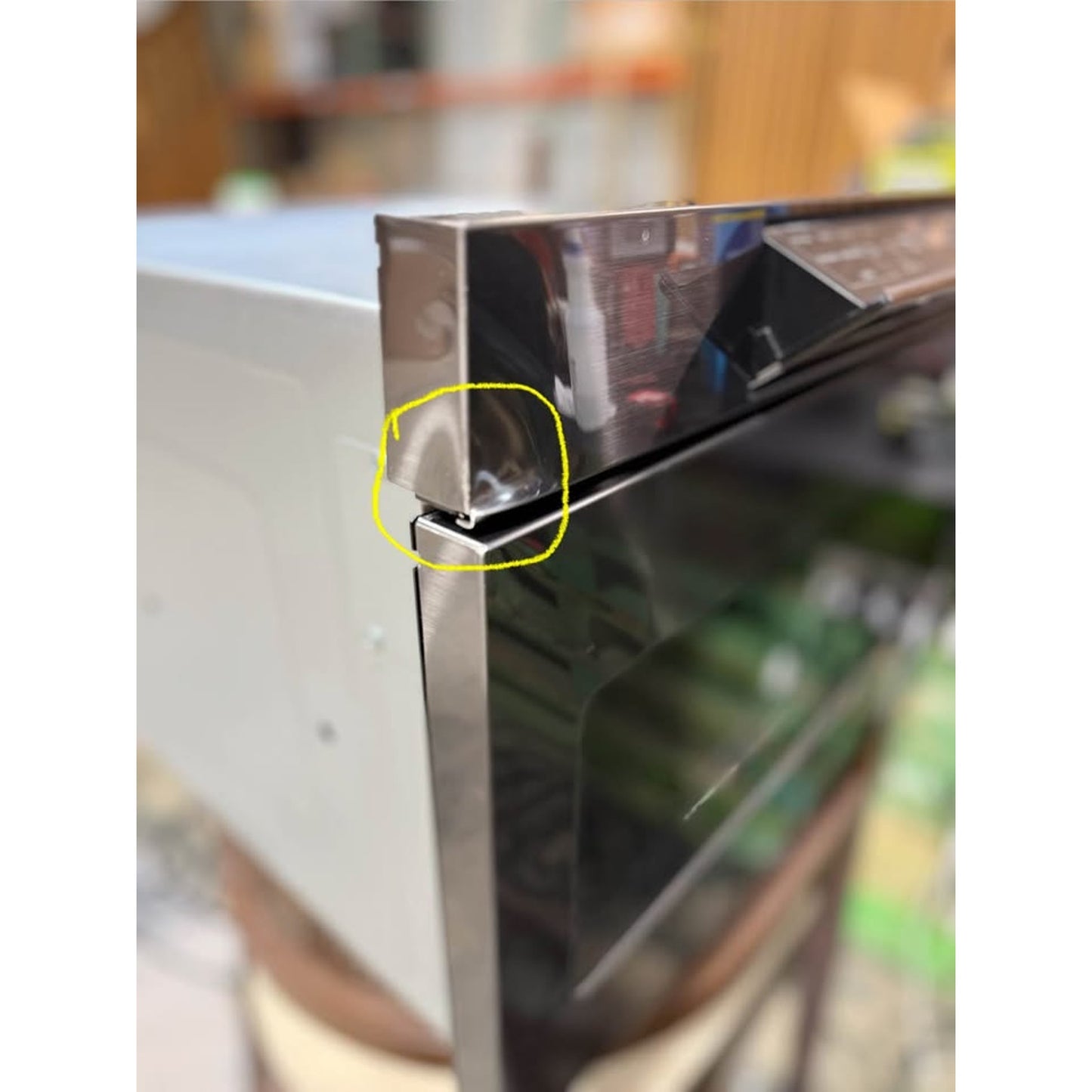 Sharp 24” Black Stainless Microwave Drawer 1.2 cu ft (SMD2470AH) NEW – Small Dent
