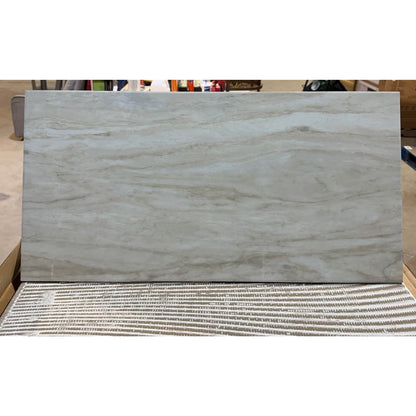 St. Clamont Ivory Marble 15 in. x 30 in. Glazed Porcelain Floor and Wall Tile