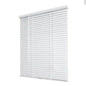 65 x 72 White Cordless Room Darkening Vinyl Mini Blinds New 1 in Slats