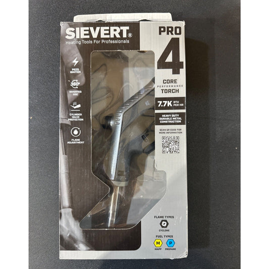 Sievert Pro 4 Core Performance Torch For MAPP & Propane