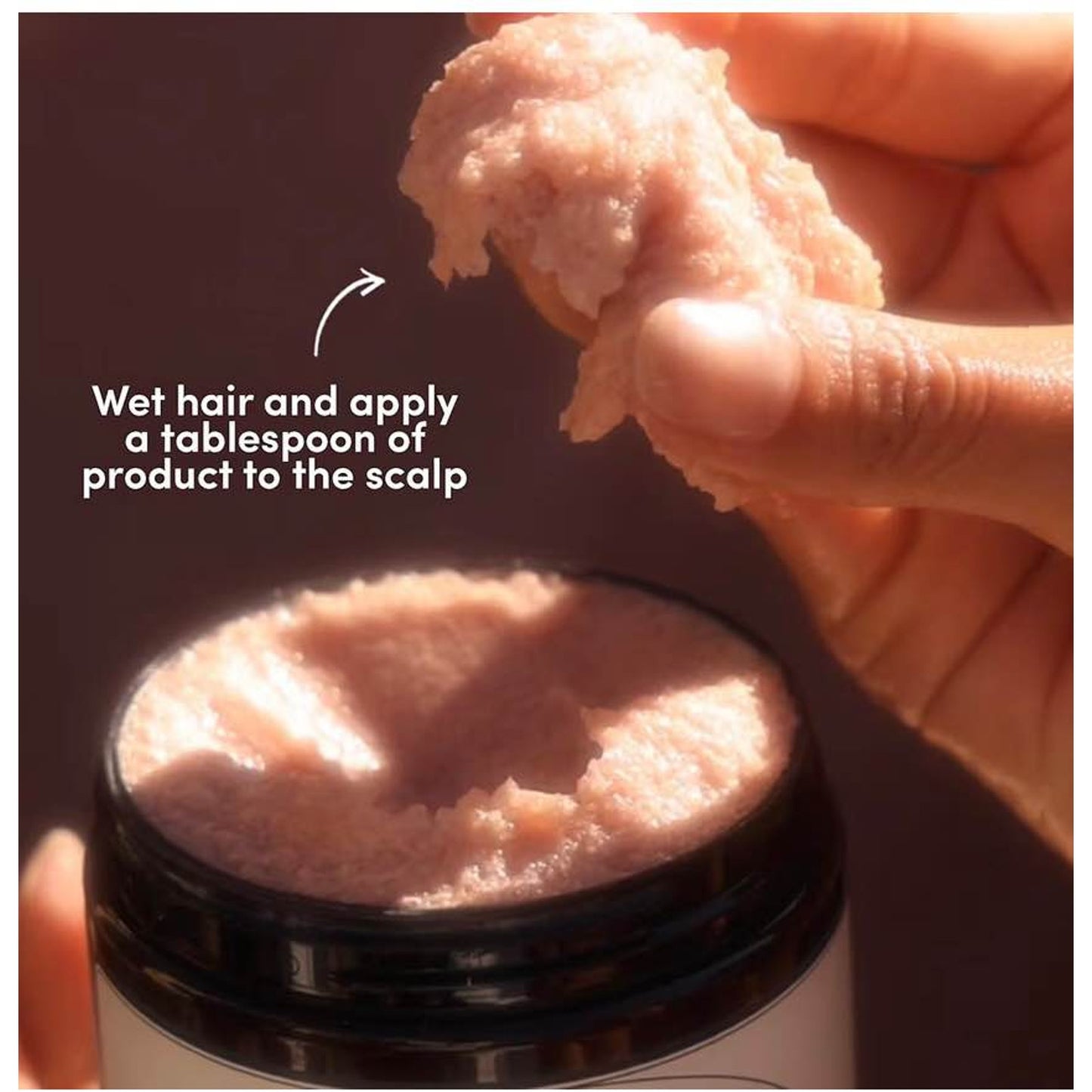 Fable & Mane wild ginger purifying scrub