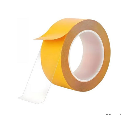 Ultra-Thin Clear Double Sided Tape 2 Inch x 50 Feet Strong Adhesion & Heavy Duty