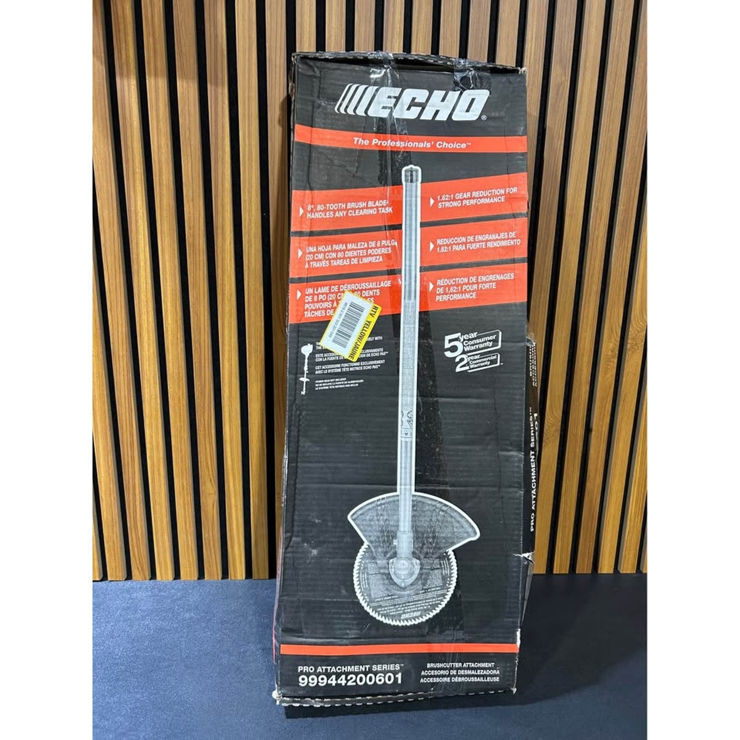 ECHO Brushcutter Trimmer Attachment with 8 in. 80-Tooth Blade for ECHO Gas or Battery Pro Attachment