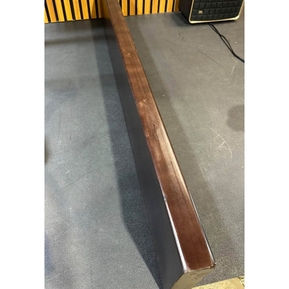 Fireplace Mantel, Walnut Brown, 48.00” x 7.75” x 2.00" Floating Shelf