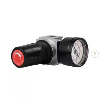 Husky High Flow Air Regulator 1/4 In. NPT Pneumatic Tool Control
