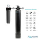 AQUASURE Fortitude Pro Whole House Filter 1.5M Gal KDF/GAC + Sediment Pre-Filters NEW