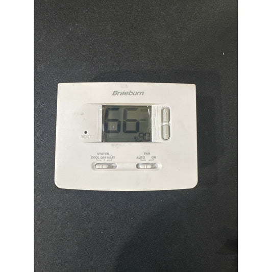 Braeburn 1020NC Non-Programmable Thermostat 1 Heat/1 Cool Conventional Or Heat P