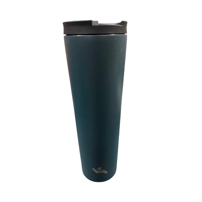 Konokyo 34 Oz Insulated Tumbler With Lid & 2 Straws Stainless Steel Vacuum Trav