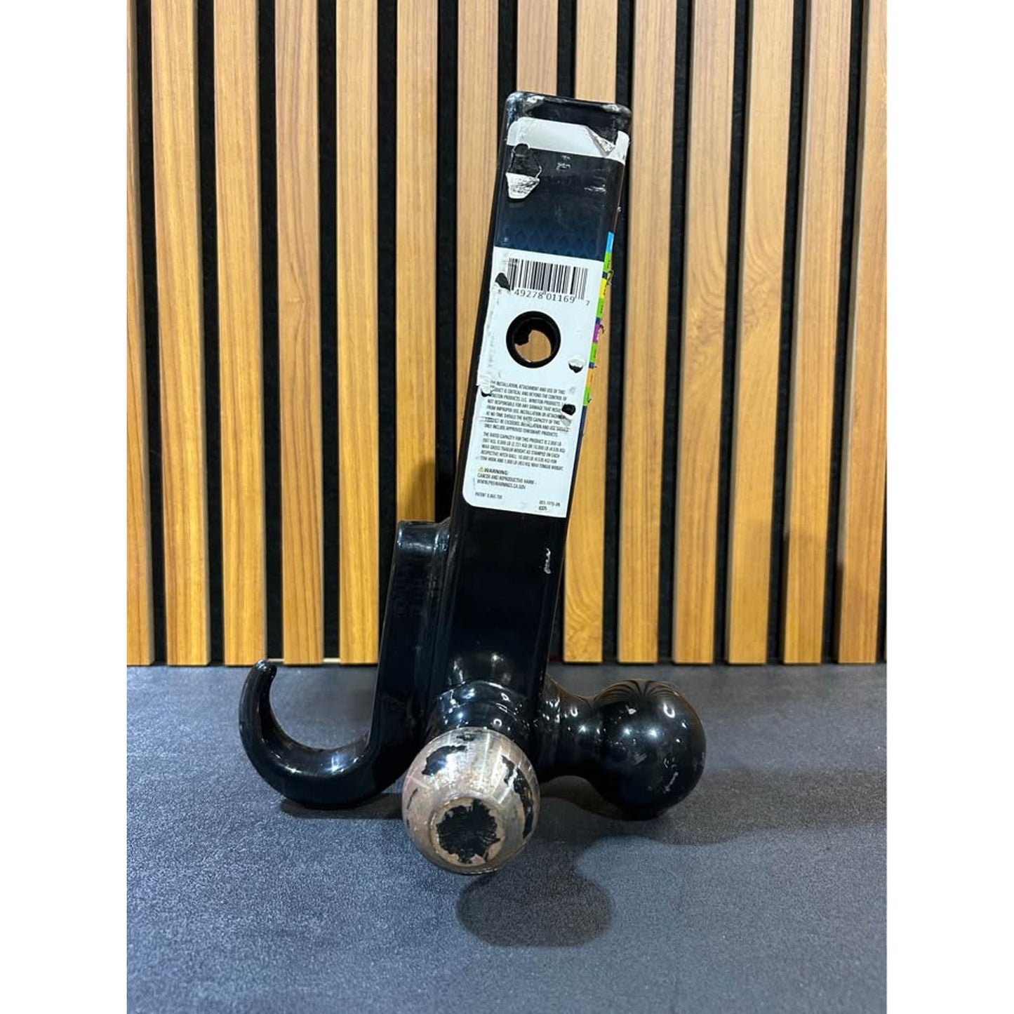 TowSmart Up to 14,000 lb. 1-7/8 in., 2 in, and 2-5/16 in. Ball Diameters Tri-Ball Mount With Hook