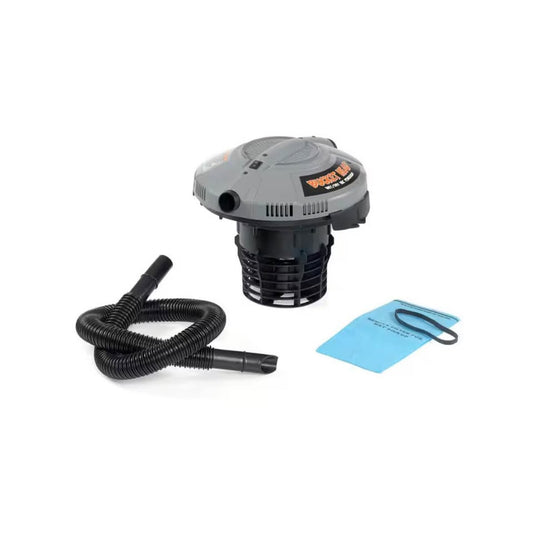 Bucket Head 1.75 Peak HP Wet Dry Vac Powerhead Shop Vacuum with Filter, Hose