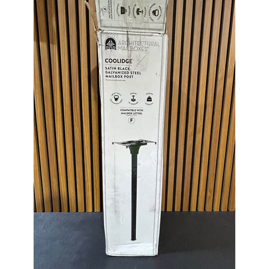 Architectural Mailboxes
Coolidge 2 in. Dia In-Ground Steel Mailbox Post Black