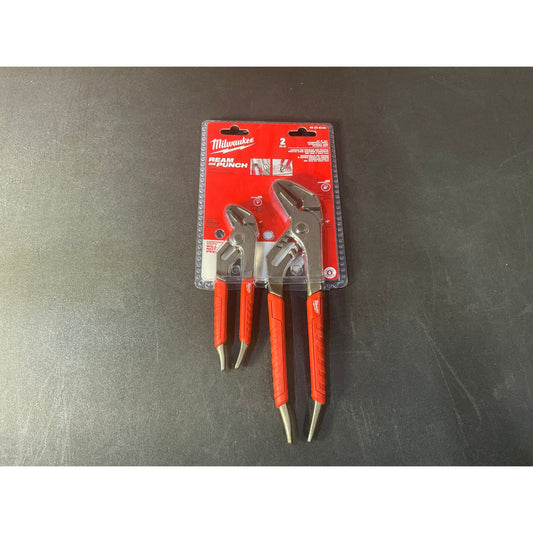 Milwaukee 6 in 10 in Straight Jaw Pliers Set 2 Piece