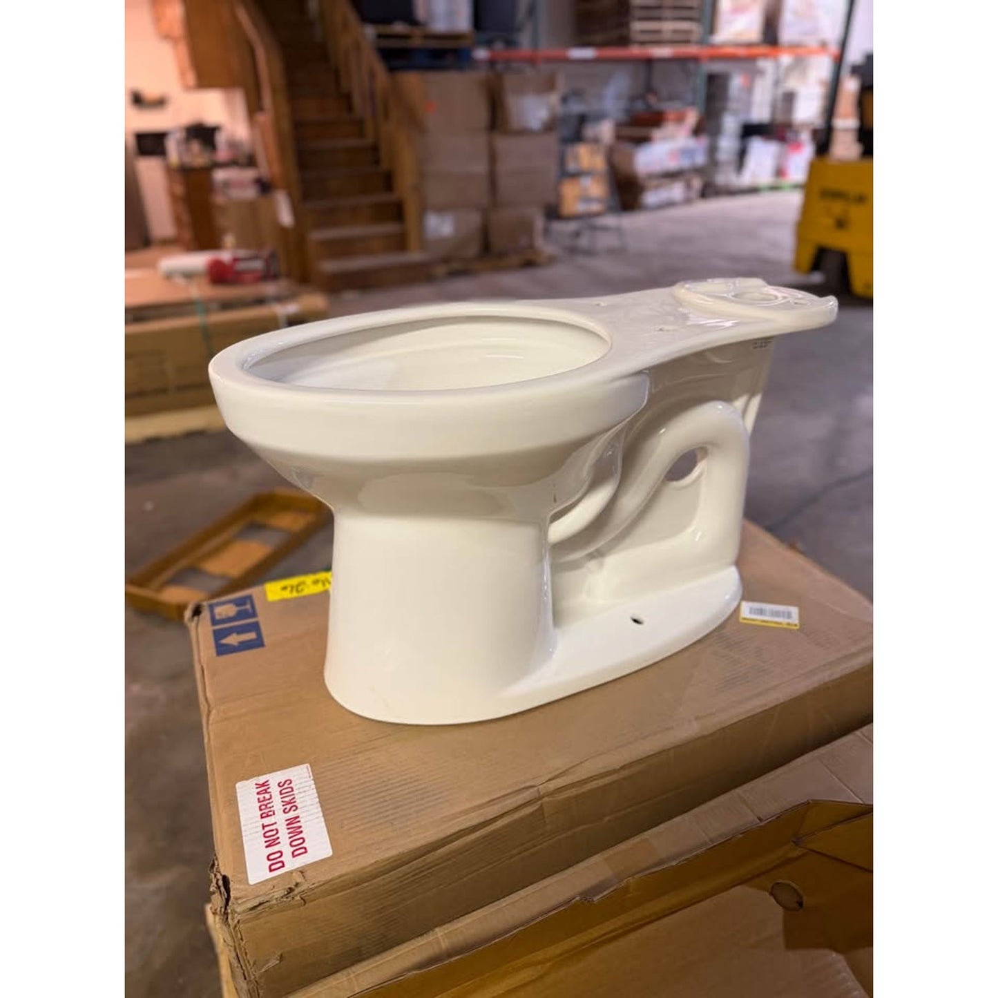 Kohler Cimarron Elongated Toilet BOWL + LID ONLY – 12” Rough-In – No Tank/Seat – NEW