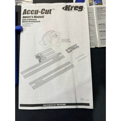 Kreg Accu-Cut Circular Saw Track Used Good KMA2700