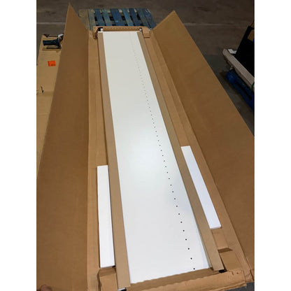Closet Evolution 14” x 72” White Vertical Panels (2-Pack) – BRAND NEW