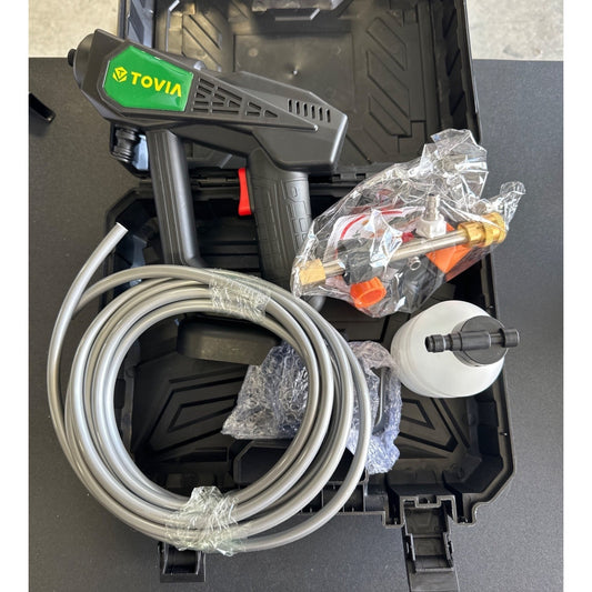 Tovia cordless pressure washer kit battery not included