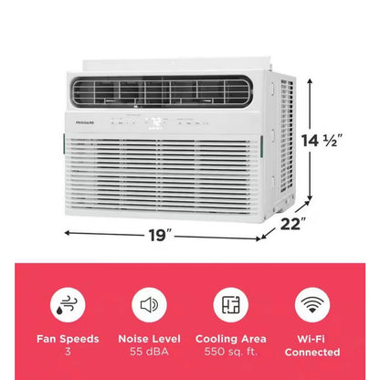 Frigidaire 12,000 BTU Window Air Conditioner WiFi Remote 115V New