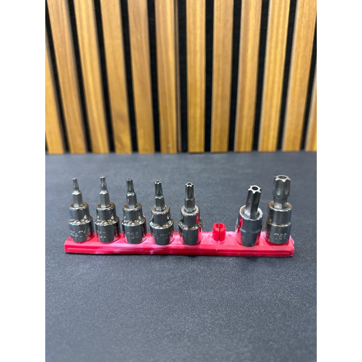 3/8 In. Drive Tamper Proof Torx Bit Socket Set 8-Piece Kit