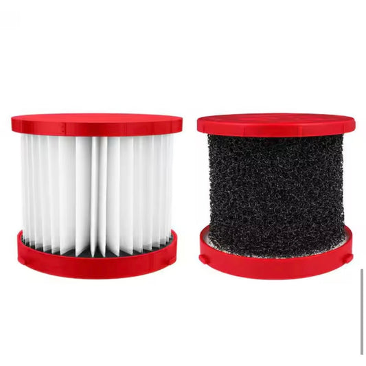 Milwaukee M18 M12 HEPA Wet Dry Vacuum Filter 2 Pack New 49-90-1900HW HEPA Foam Wet Filter Kit