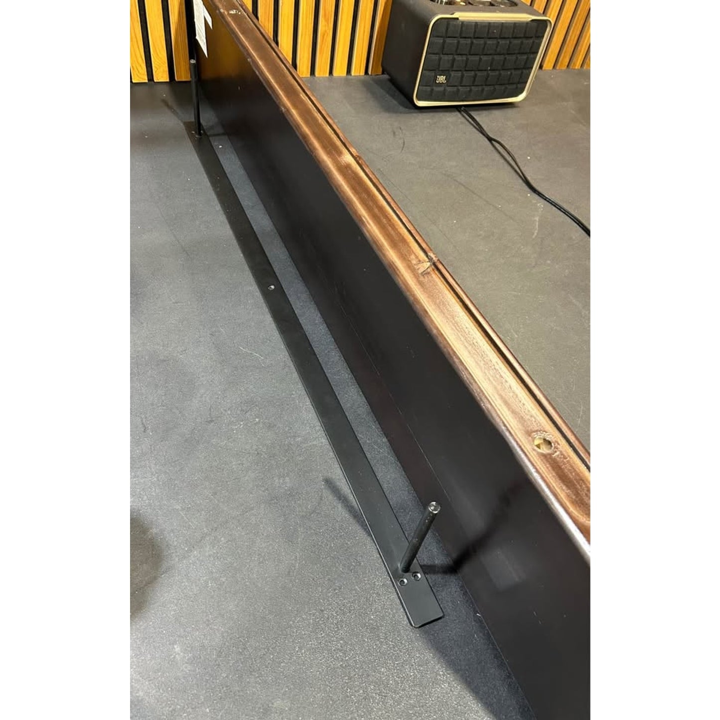 Fireplace Mantel, Walnut Brown, 48.00” x 7.75” x 2.00" Floating Shelf