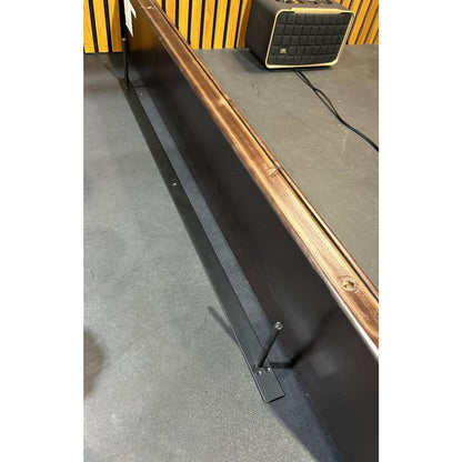 Fireplace Mantel, Walnut Brown, 48.00” x 7.75” x 2.00" Floating Shelf