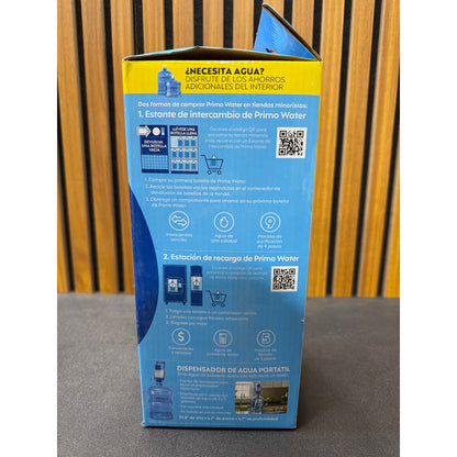 Primo Portable Manual Water Pump, Blue and White