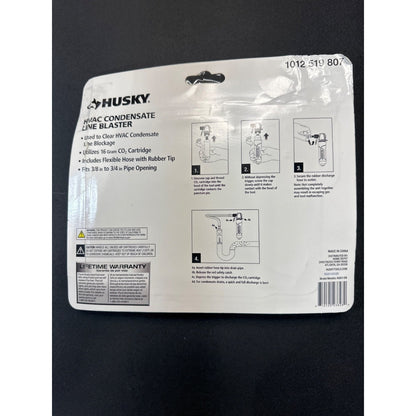 Husky HVAC Condensate Line Blaster w/ 3 CO2 Cartridges