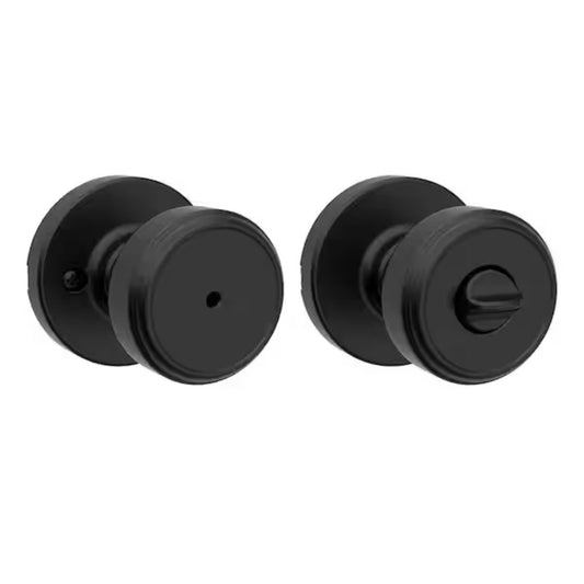 Kwikset Maven Privacy Door Knob Matte Black New
