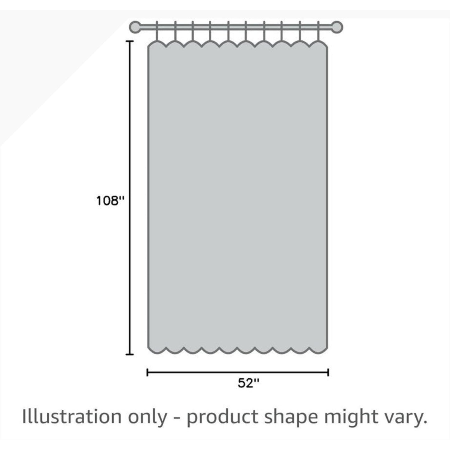 RYB HOME Sheer White Curtains 70x108 1 Pair
