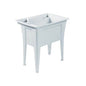 RUGGED TUB 32x22 Granite Utility/Laundry Sink Tub (G32G-1) – NEW – Minor Corner Damage