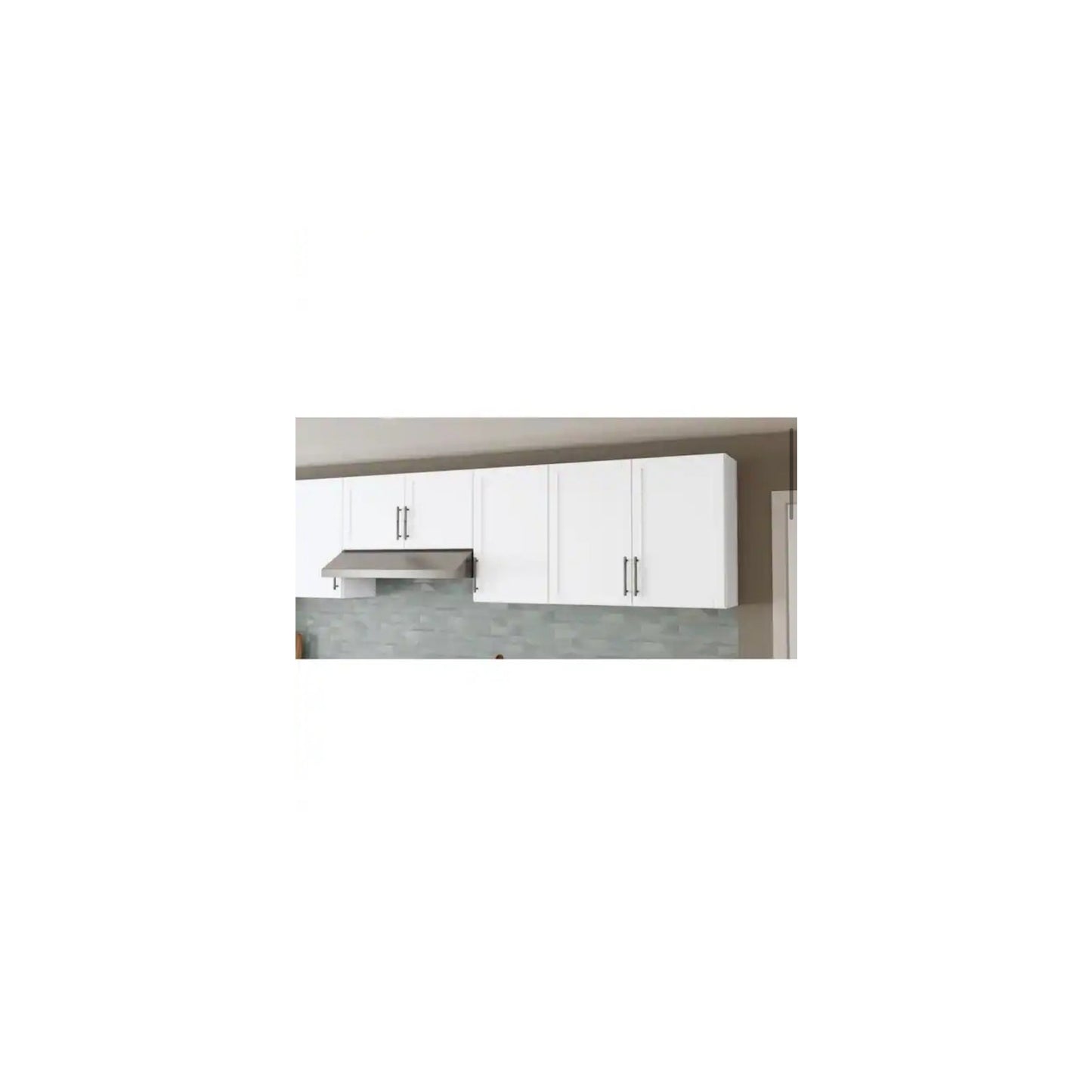 Hampton Bay Courtland Kitchen Cabinet End Panel Polar White 11.25 x 42 New