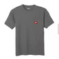 Milwaukee GRIDIRON Gray Pocket T Shirt Medium As Is