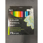 Studio 71 Assorted Color Pencil Set 72 Pcs Sharpened Medium Lead