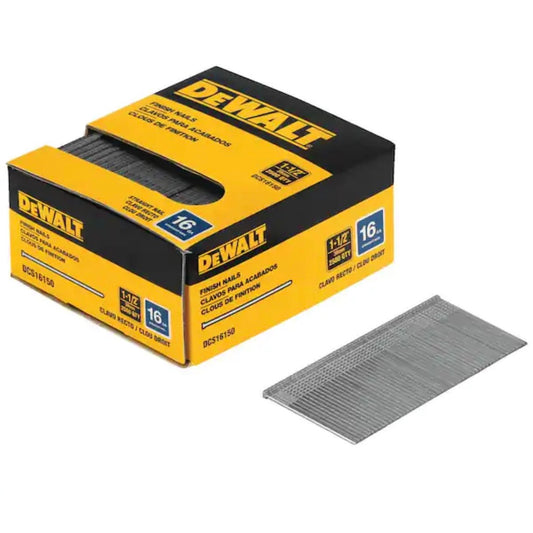 DEWALT 1.5 in 16 Gauge Straight Nails Open Box