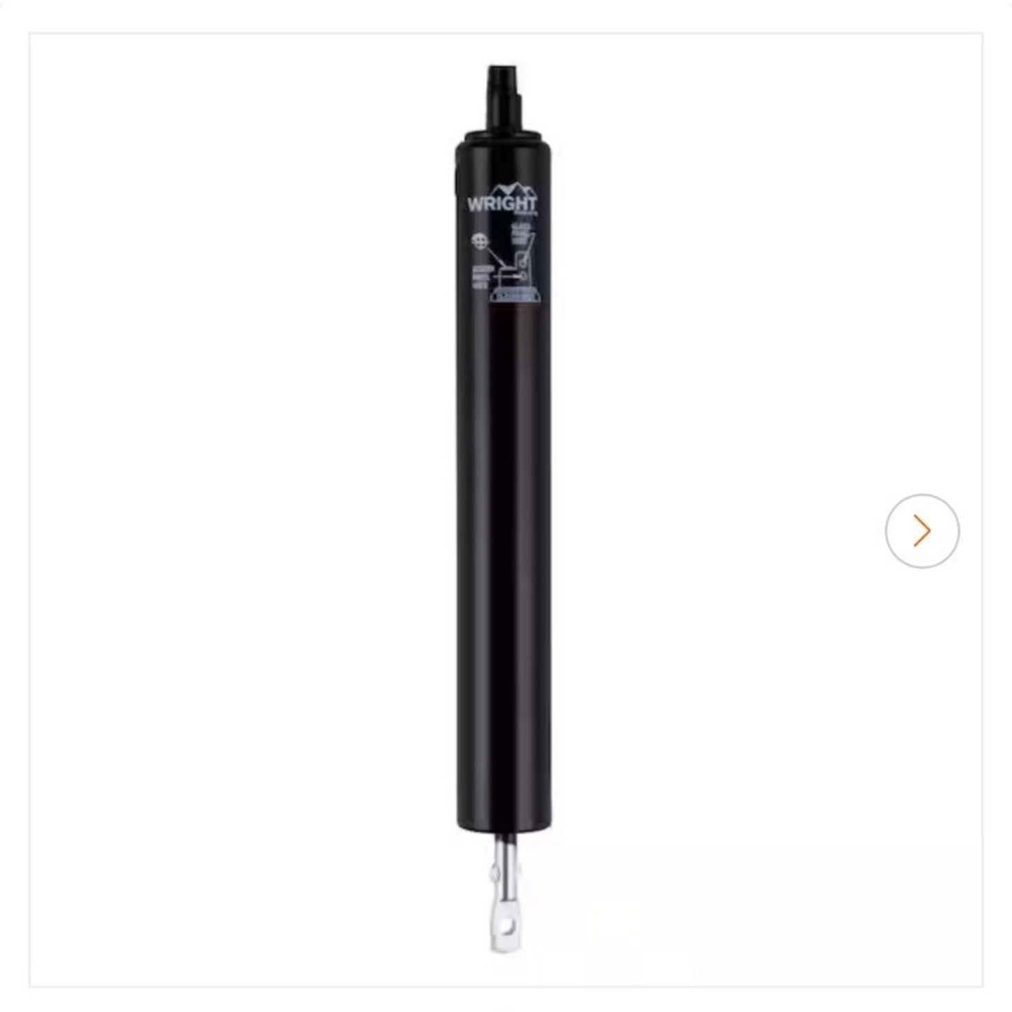 Wright Products Black Pneumatic Door Closer Medium Duty Adjustable