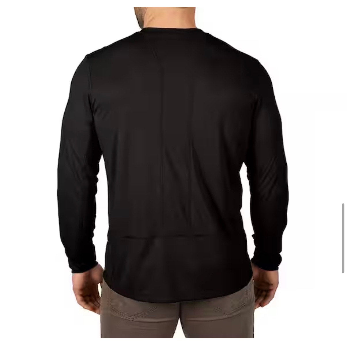 Milwaukee Men’s WORKSKIN XL Black Lightweight Performance Long Sleeve Shirt New 415B-XL Workwear