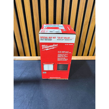 Milwaukee M18 M12 HEPA Wet Dry Vacuum Filter 2-Pack New