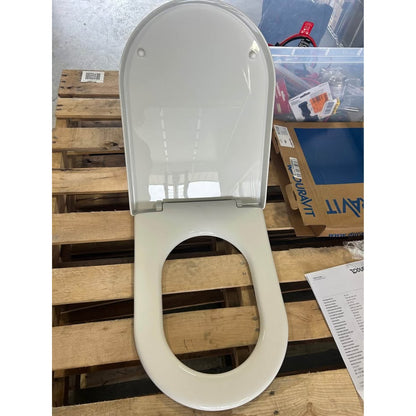 Duravit Elongated Toilet Seat in White