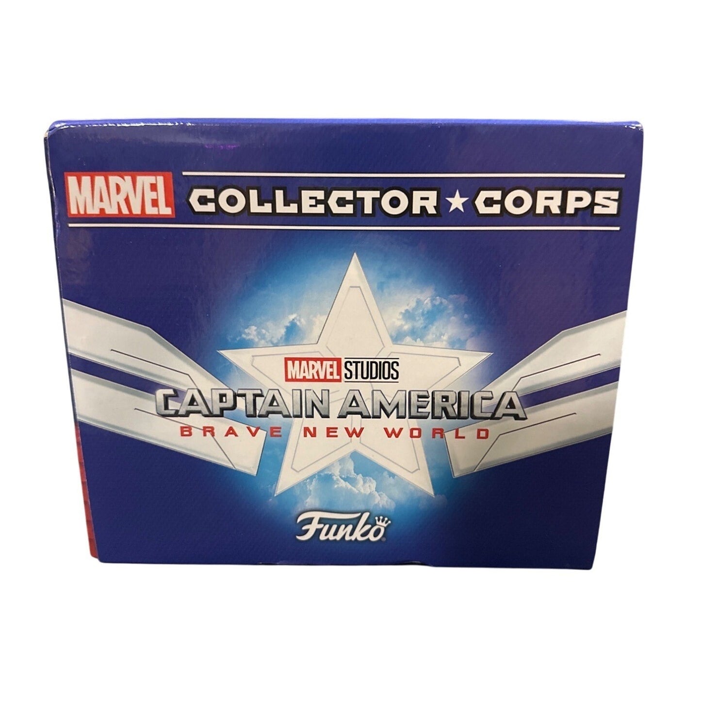 Marvel Collector Corps Captain America Brave New World Mystery Box By Funko