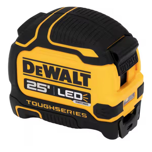 DEWALT 25 ft LED Tape Measure Open Box No Charger